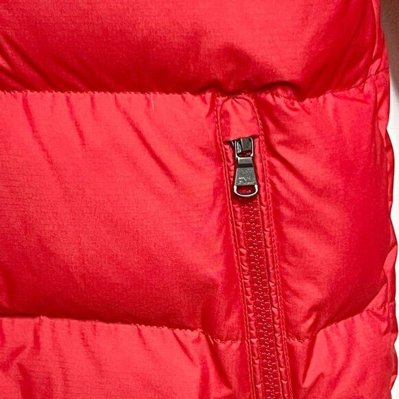 New Ralph Lauren Red Ripstop Water Repellent Down Filled Jacket Child’s Sz 8 - Picture 3 of 4